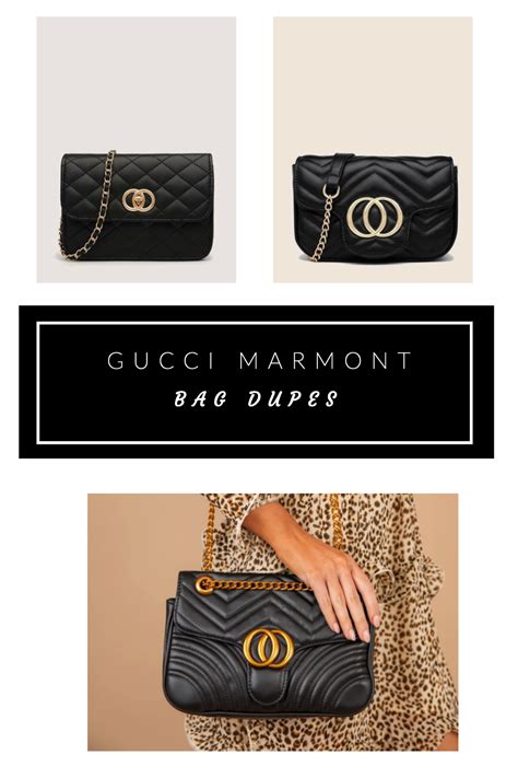 dupe gucci marmont bag|gucci knockoff bags.